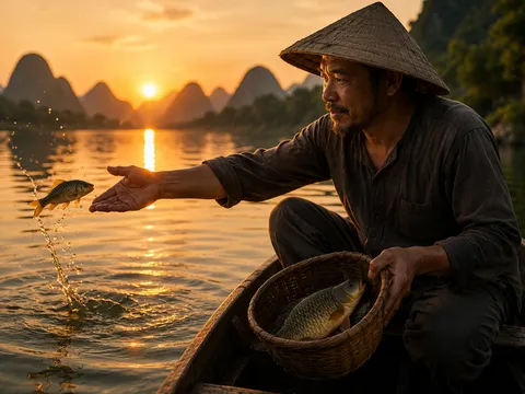 Cổ nhân dạy: Thả con săn sắt, bắt con cá rô, người làm ăn khôn phải biết chờ cái lợi lớn hơn