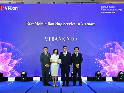VPBank nhận 3 giải thưởng ngành ngân hàng tại giải thưởng The Asian Banker