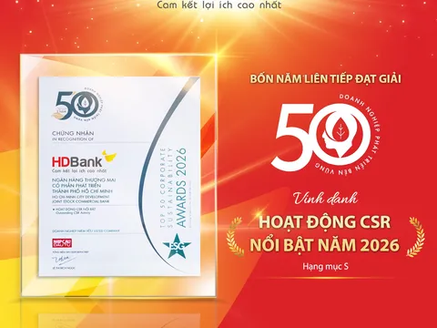 HDBank: Tăng trưởng ấn tượng song hành cùng trách nhiệm cộng đồng