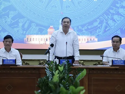 Phó Thủ tướng Thường trực Phạm Gia Túc làm việc với TPHCM về thúc đẩy tăng trưởng và giải ngân đầu tư công