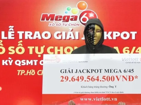 Mua vé dạo khi ngồi uống cà phê, cựu quân nhân trúng giải Vietlott gần 30 tỷ