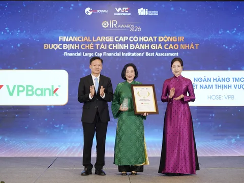 Kể câu chuyện hệ sinh thái qua một “bức tranh” thống nhất, VPBank ghi dấu tại IR Awards 2026