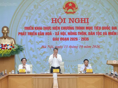 Thủ tướng Lê Minh Hưng chủ trì Hội nghị triển khai Chương trình mục tiêu quốc gia phát triển văn hóa - xã hội, nông thôn, dân tộc miền núi