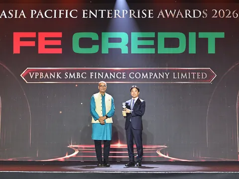 FE CREDIT được vinh danh “Doanh nghiệp xuất sắc châu Á” tại APEA 2026