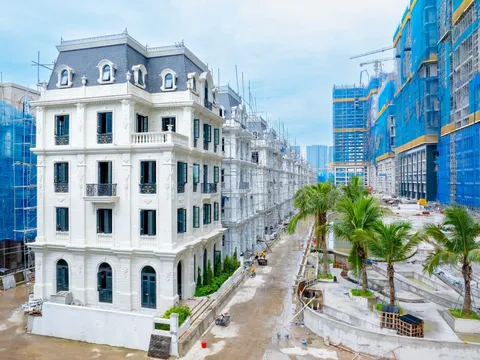 Cận cảnh tiến độ các dự án trọng điểm dòng thấp tầng Noble Palace của Sunshine Group