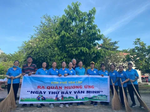 Uỷ ban MTTQ Việt Nam phường Đông Hòa triển khai hiệu quả “ngày thứ bảy văn minh”