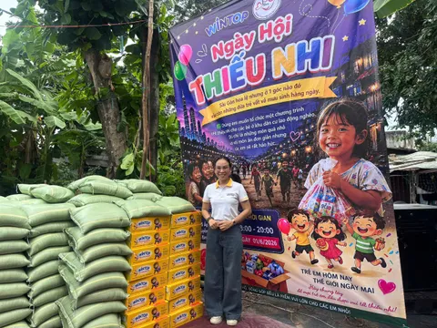 Mang một ngày tuổi thơ trọn vẹn đến trẻ em khu nhà trọ ở Bình Chánh
