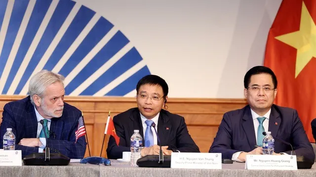 Phó Thủ tướng Nguyễn Văn Thắng: Mở ra các cơ hội hợp tác mới giữa doanh nghiệp Việt Nam và Hoa Kỳ