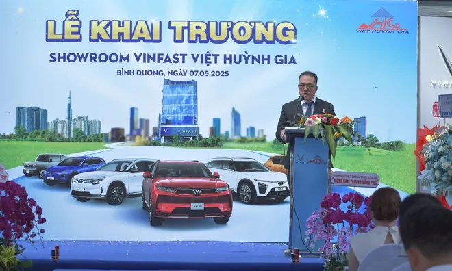 VinFast Việt Huỳnh Gia chính thức khai trương Showroom 3S tại Thuận An, Bình Dương