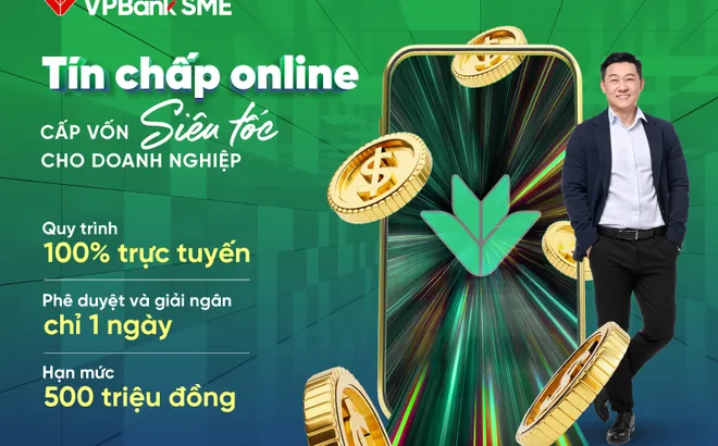 Tín chấp online VPBank - cú huých đưa SME vượt khó