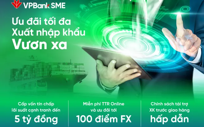 VPBank hậu thuẫn cho các doanh nghiệp xuất nhập khẩu