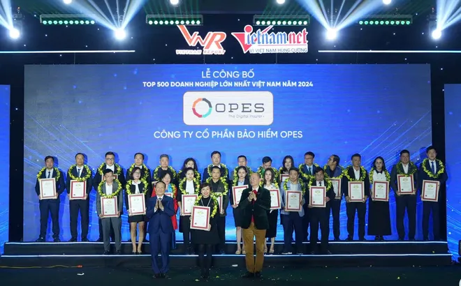 Tăng trưởng ấn tượng, OPES lần đầu lọt Top 500 doanh nghiệp lớn nhất Việt Nam 2024