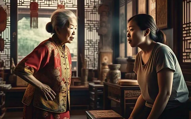 Mẹ chồng mang rất nhiều tài sản ra để làm điều kiện ép con trai ly dị vợ