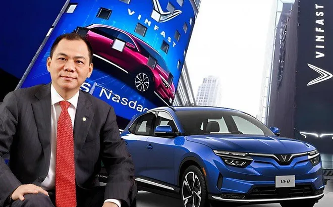 Hãng xe điện VinFast của tỷ phú Phạm Nhật Vượng thu hơn 120 tỷ đồng mỗi ngày