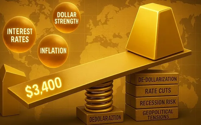 Giá vàng hôm nay đã vượt ngưỡng cản, hỗn loạn ở Trung Đông thúc đẩy tuần kỷ lục