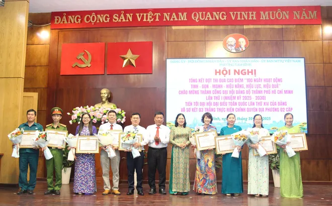 Phường Tam Bình: Tổng kết đợt thi đua cao điểm 100 ngày và sơ kết 3 tháng thực hiện chính quyền địa phương 2 cấp
