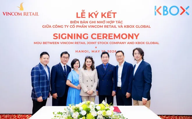 Vincom Retail tiếp tục chiến lược "đón sóng" thương hiệu quốc tế với cú bắt tay cùng K-Box Global