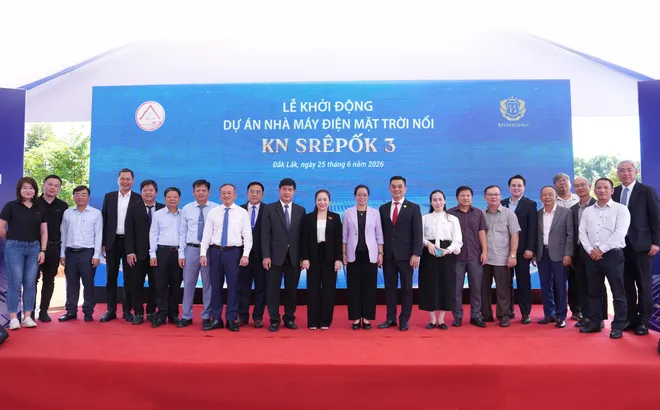 KN Holdings khởi động dự án điện mặt trời nổi 304 MW trên diện tích 360 ha tại Đắk Lắk