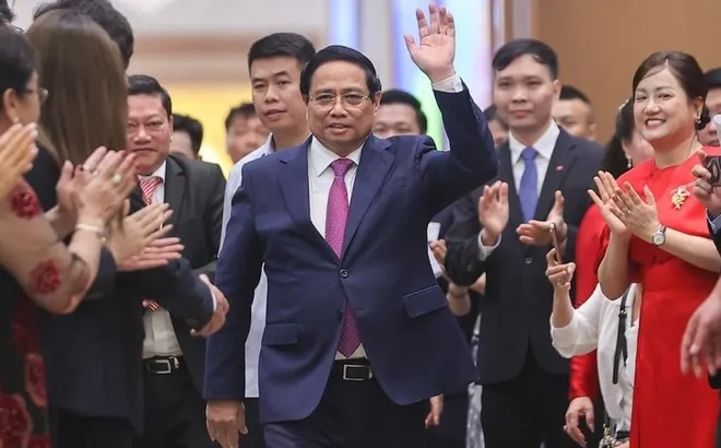 Thủ tướng gặp mặt hơn 250 doanh nghiệp tiêu biểu trong nước và quốc tế