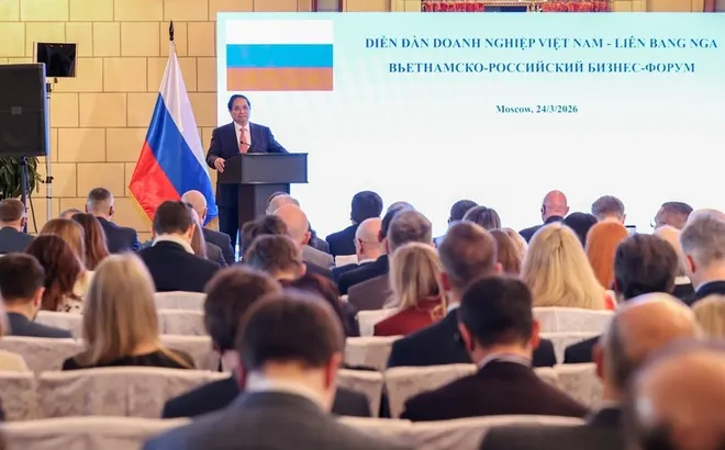 Thủ tướng Phạm Minh Chính dự Diễn đàn doanh nghiệp Việt Nam – Nga