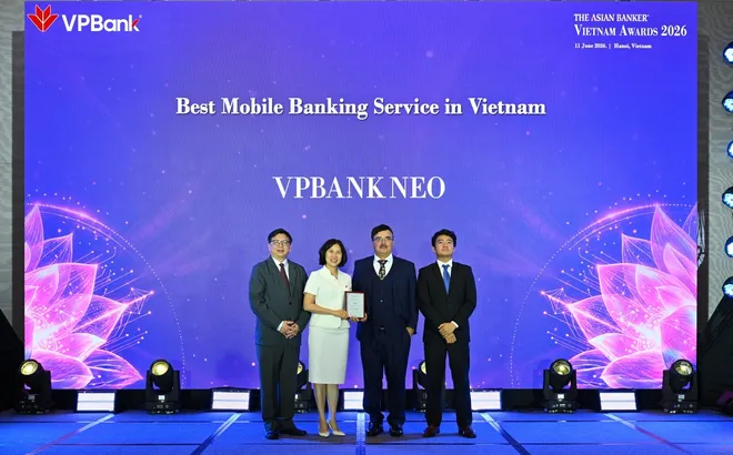 VPBank nhận 3 giải thưởng ngành ngân hàng tại giải thưởng The Asian Banker