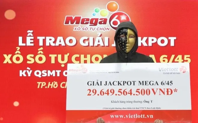 Mua vé dạo khi ngồi uống cà phê, cựu quân nhân trúng giải Vietlott gần 30 tỷ