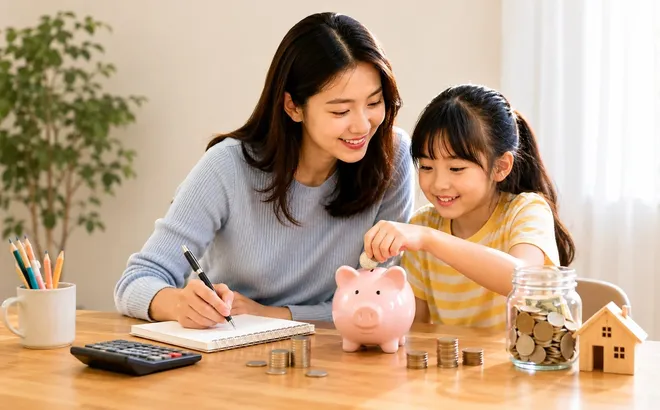 Không chờ đến tuổi trưởng thành mới dạy con làm chủ đồng tiền